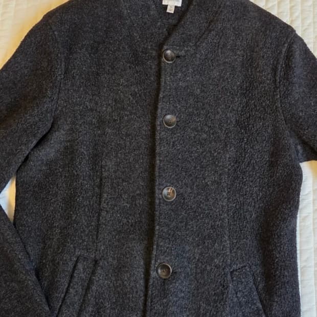 ARMANI COLLEZIONI 알파카 블레이저