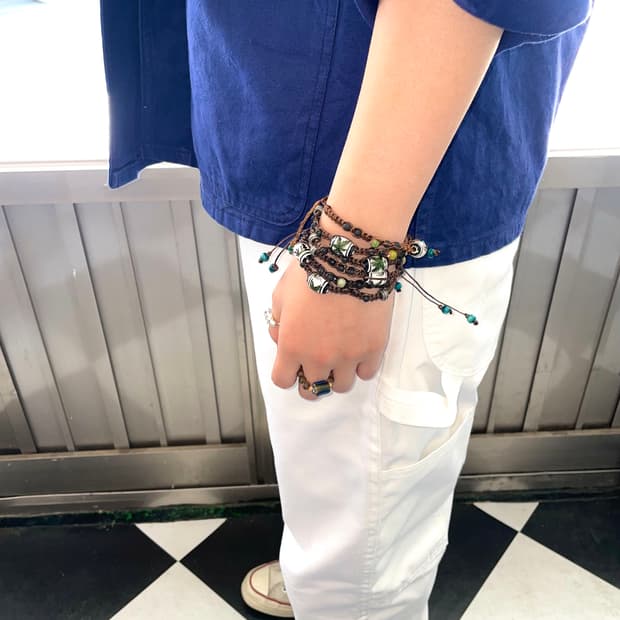 ••Bracelet•• 마크라메 대마 팔찌