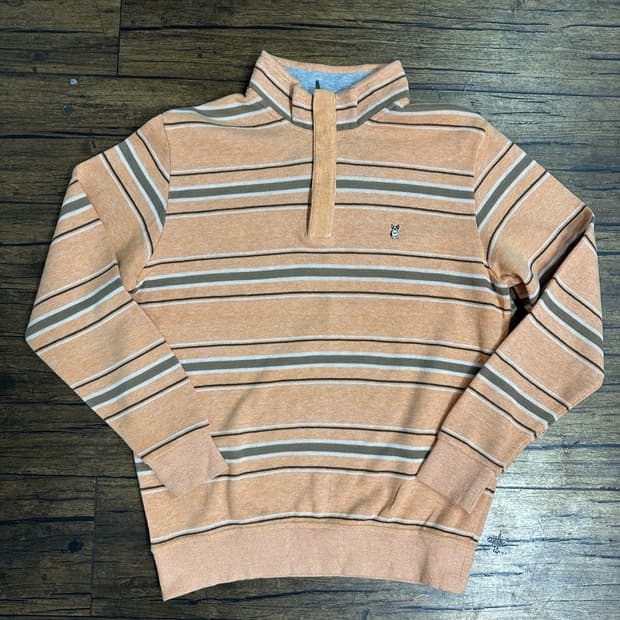 맥베스진스 스트라이프 반집업 M (새제품)