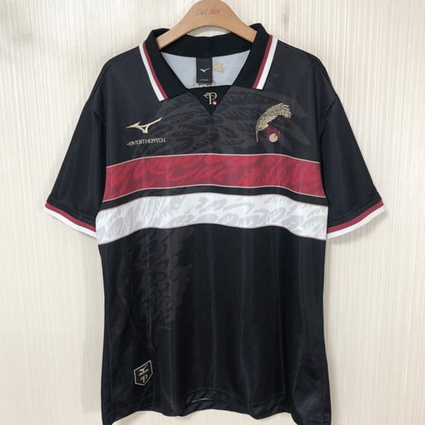 미즈노X오버더피치 콜라보 모렐리아 40주년기념 풋볼져지 L