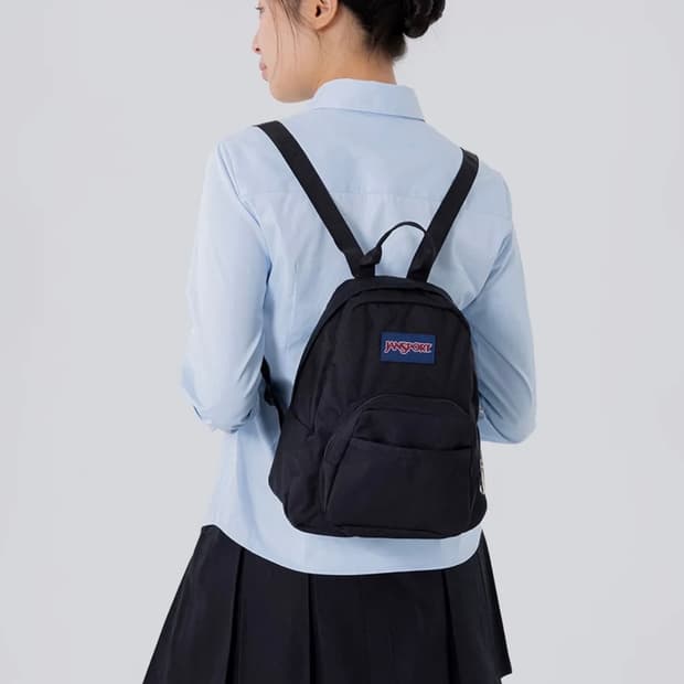 잔스포츠 미니 백팩 블랙