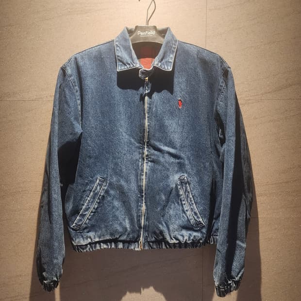 90's Polo Ralph Lauren 플란넬 체크 스윙탑 자켓