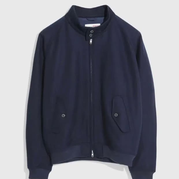 벌스데이수트 울 해링턴자켓 네이비 L