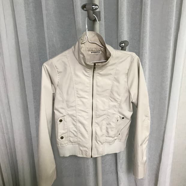 웨스턴 코튼 집업 자켓 베이지 