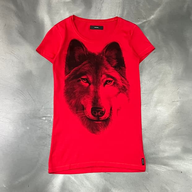  디젤 울프 그래픽 반팔티 y16060