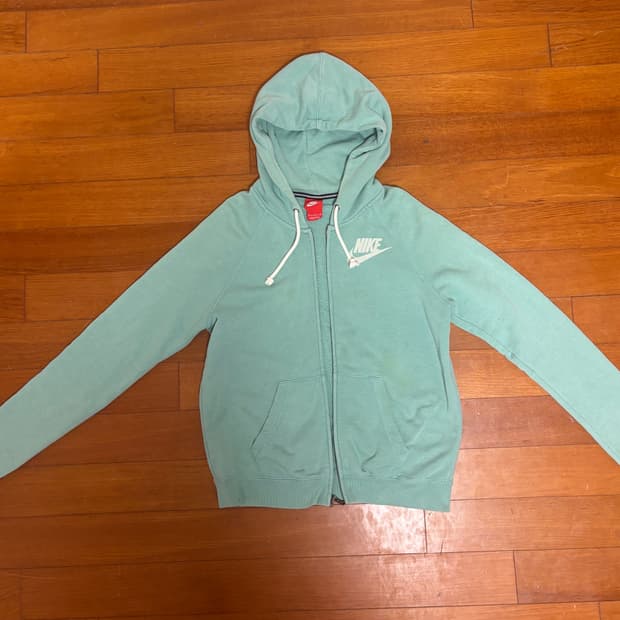 나이키 민트 후드집업