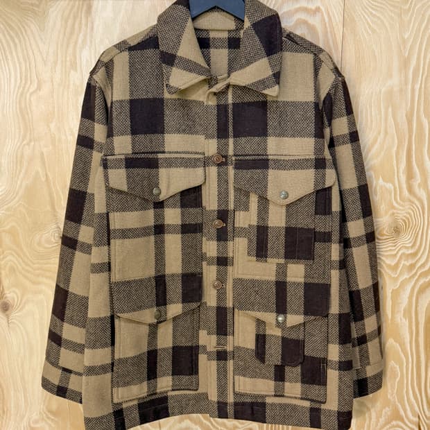 씬 바이 반작 90‘s 매키노 울 크루저 자켓