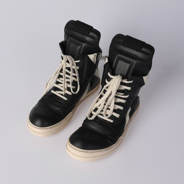 40.5 / Rick Owens 릭오웬스 지오바스켓 모노크롬