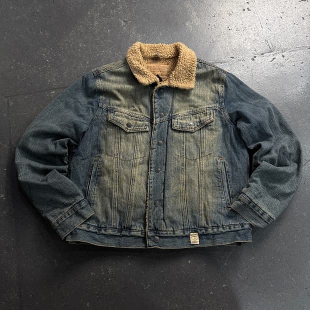 95-100 아베크롬비 쉐르파 데님 자켓