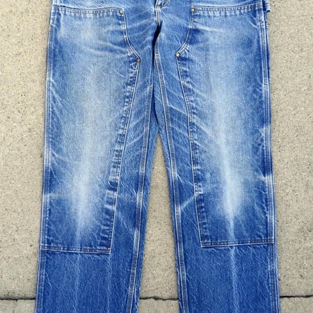 칼하트 더블니 데님 팬츠 36