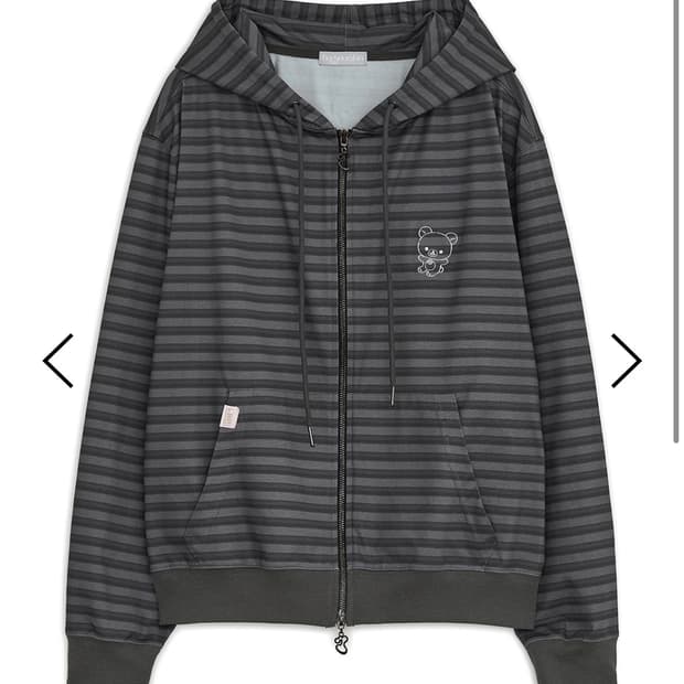 미개봉 허그유어스킨 코리락쿠마 후드집업