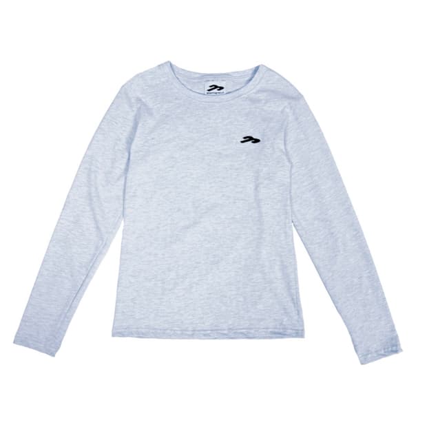 탄산 마그네슘 혼 아플리케 롱슬리브 (스카이블루)