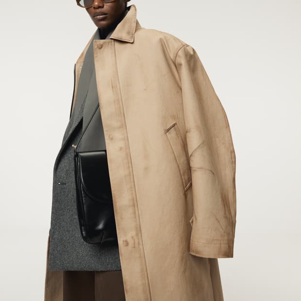 렉토 RECTO 빈티지 이펙트 코튼 코트 데저트트ㅛ 표