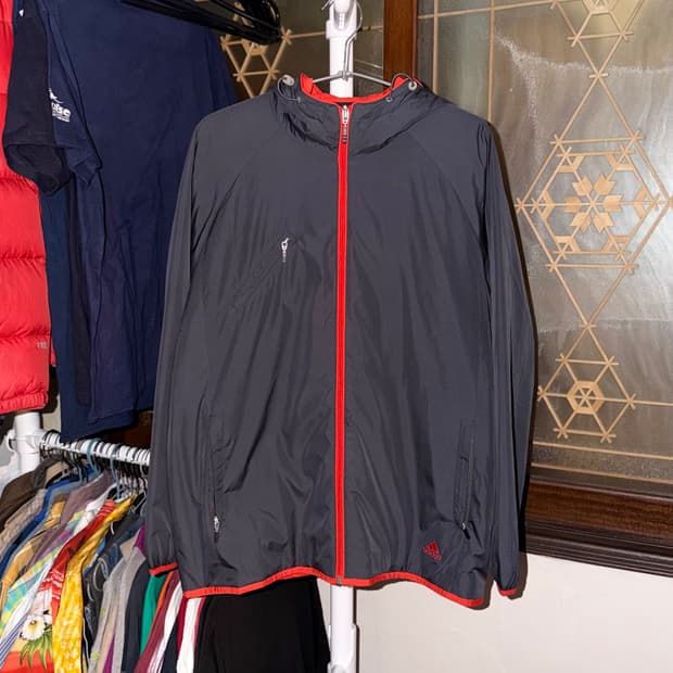 00‘s 아디다스 내부 폰 포켓 디테일 패디드 자켓