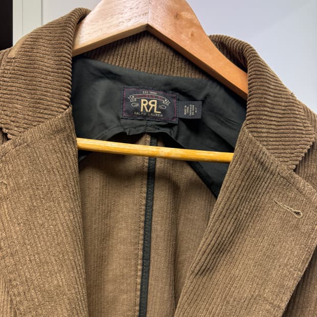 RRL더블알엘 코듀로이 블레이저