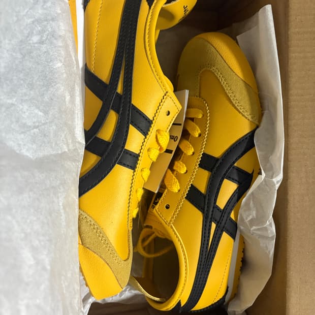 오니츠카타이거 멕시코66 옐로우 새상품