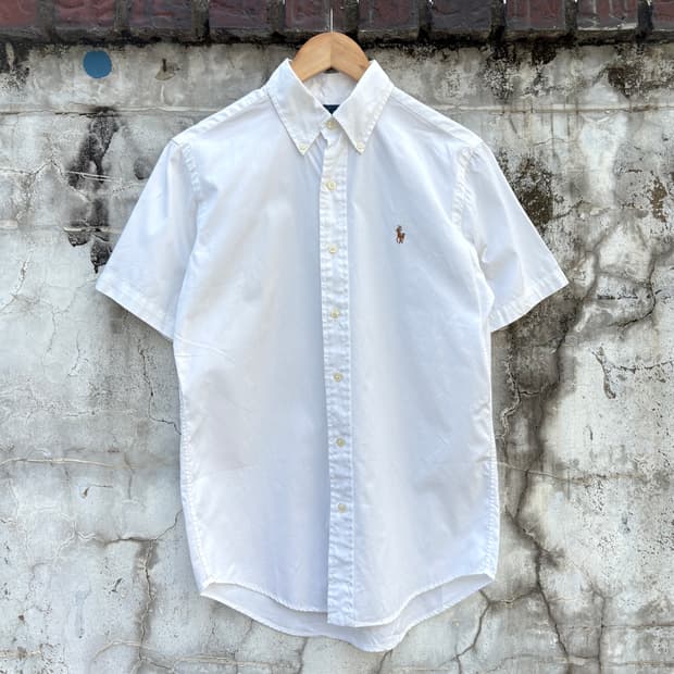 Polo 폴로 흰색 반팔 셔츠
