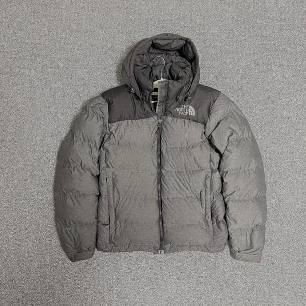 노스페이스 700 패딩 차콜그레이 85