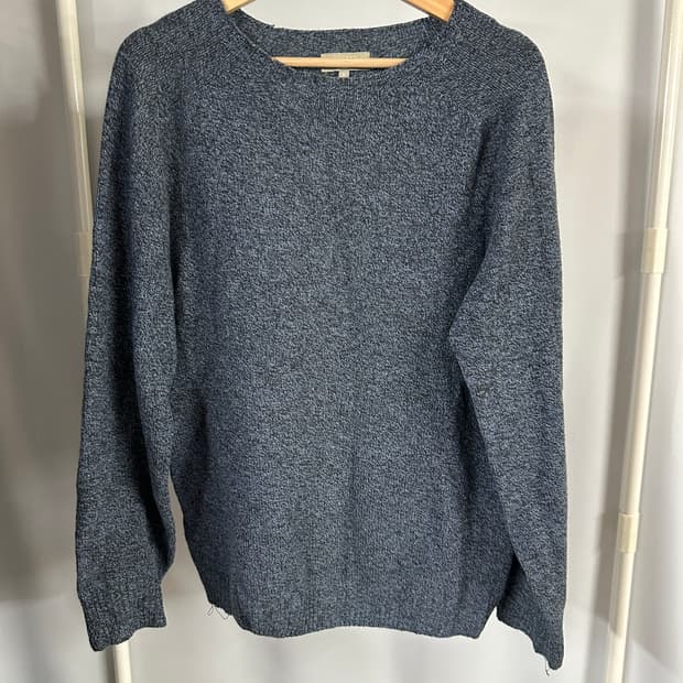 빈티지 마가렛 호웰 울 캐미시어 혼방 루즈넥 니트