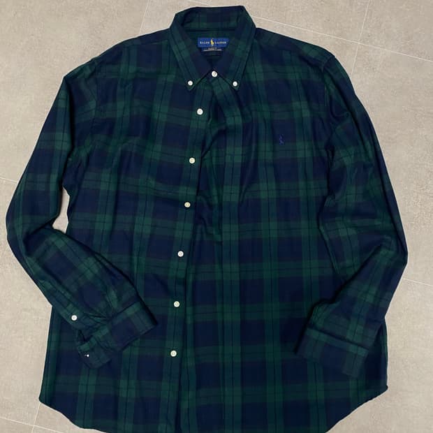 (미사용)Polo Ralph Lauren Blackwatch Shirt