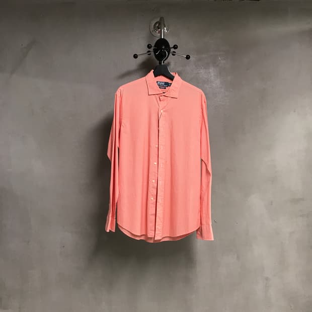 폴로 랄프로렌 잔체크 셔츠 L