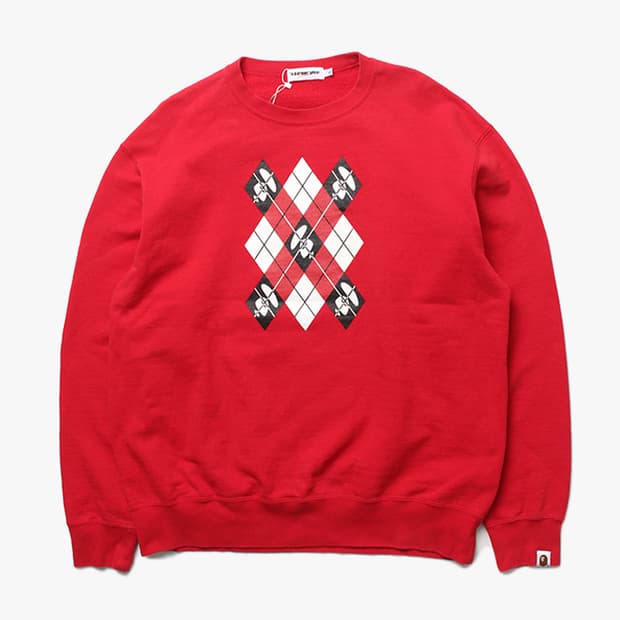  BAPE "Red Sweatshirts"
