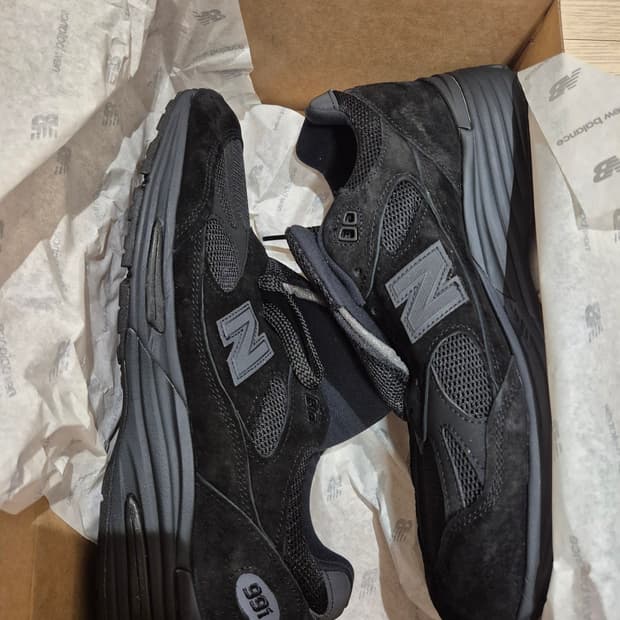 뉴발란스 991v2 블랙 280