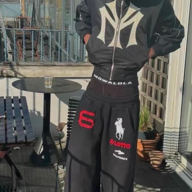 모와로라 스웻 조거팬츠 S size 새상품