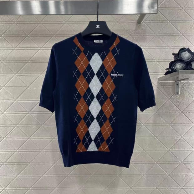 [미우;미우] 새상품 / 아기일 니트 / S (약 44 사이즈)