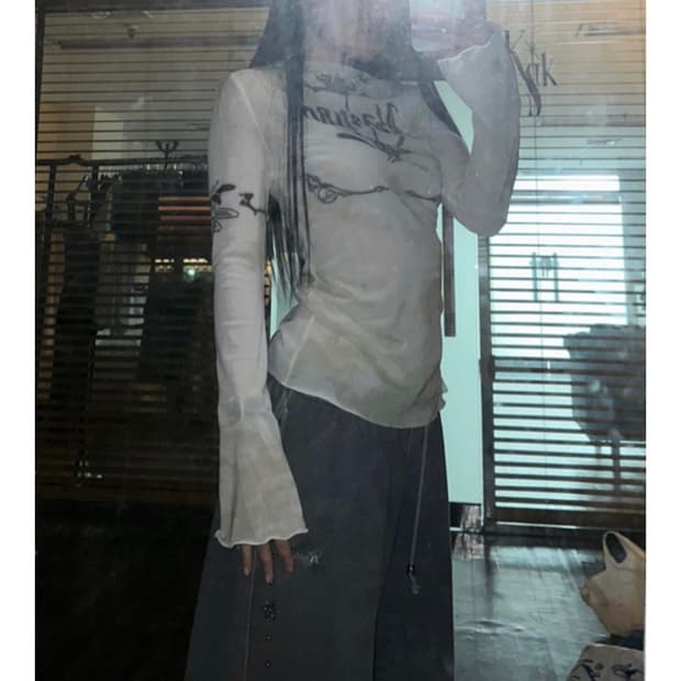 카시코 메쉬 롱슬리브