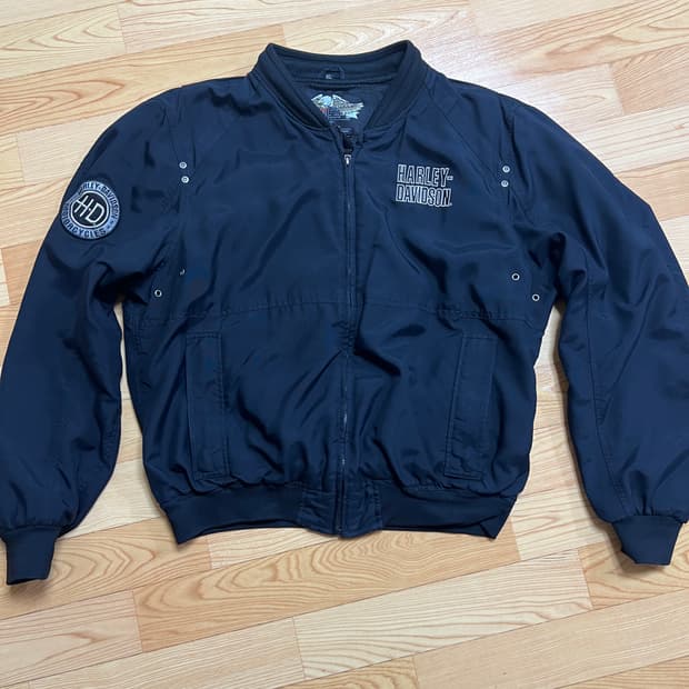 할리 데이비슨 나일론 봄버 자켓