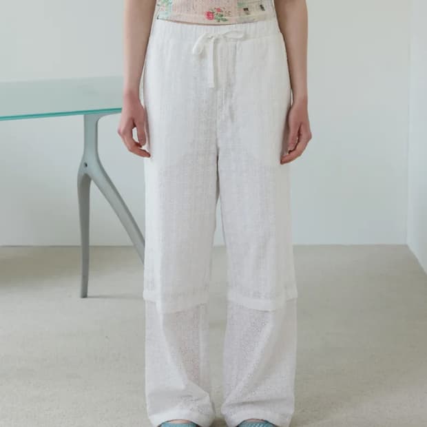 새상품 펀프롬펀 Double Lace Pants
