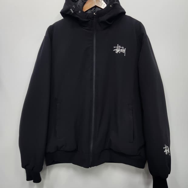 스투시 로고 봄버자켓