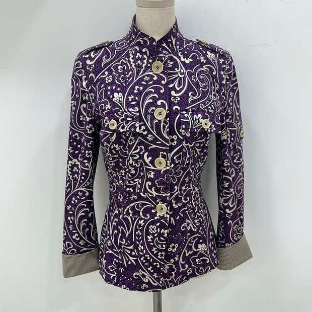 에트로 퍼플 자켓