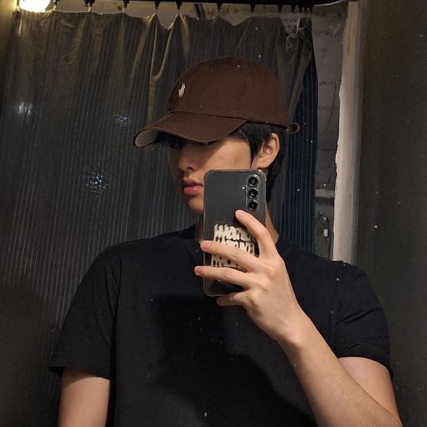 폴로랄프로렌 두산 00s 브라운 화이트포니 레더스트랩 코튼 볼캡 야구모자