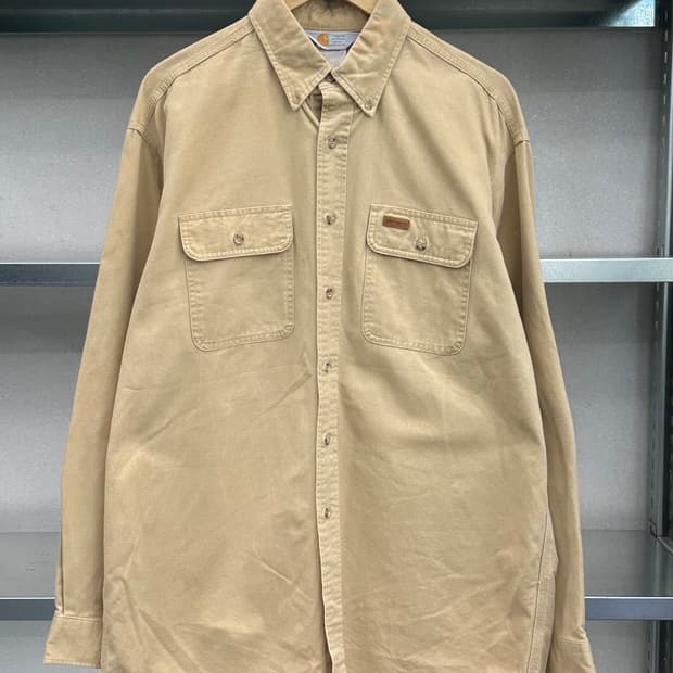 (XL)90'S 칼하트 워크 셔츠-M948