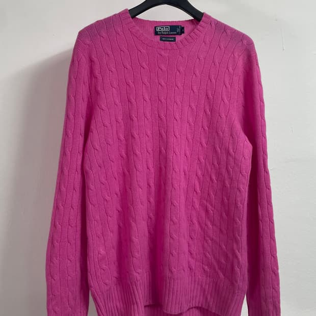 폴로 랄프로렌 캐시미어 케이블 니트 (on.507)