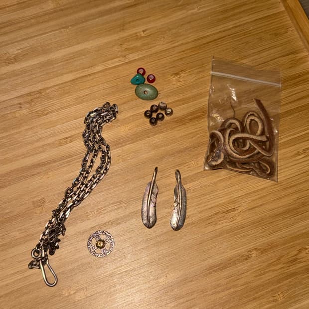 퍼스트 애로우즈 매디슨휠 금 체인 60cm 및 부속품