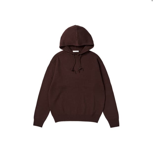 월스와일무브먼트 니트후드 maroon 1