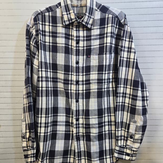 폴로랄프로렌 블랙.화이트 셔츠