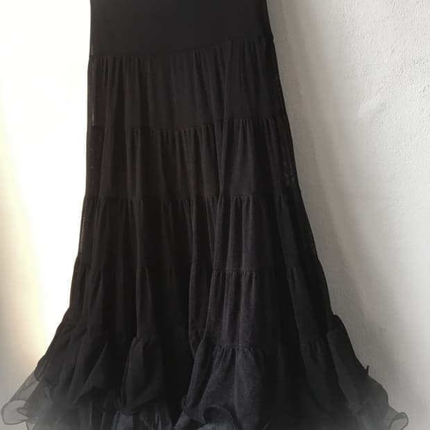 Tutu mood maxi skirt