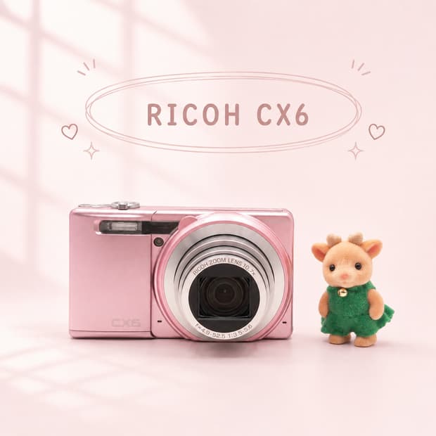 🩷리코 CX6 핑크 ✨ 빠릿한 AF + 선명한 결과물