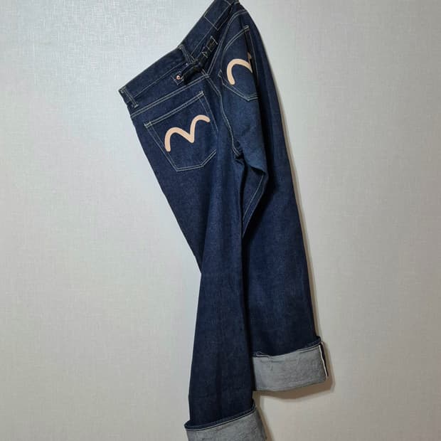 90s EVISU 에비수 초기형 셀비지