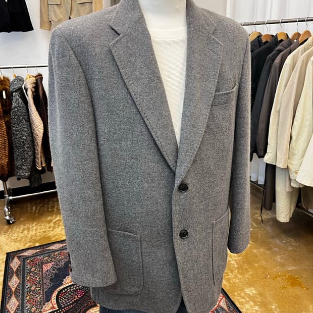 랑방 컬렉션 캐시미어 블렌드 울 테일러드 자켓
