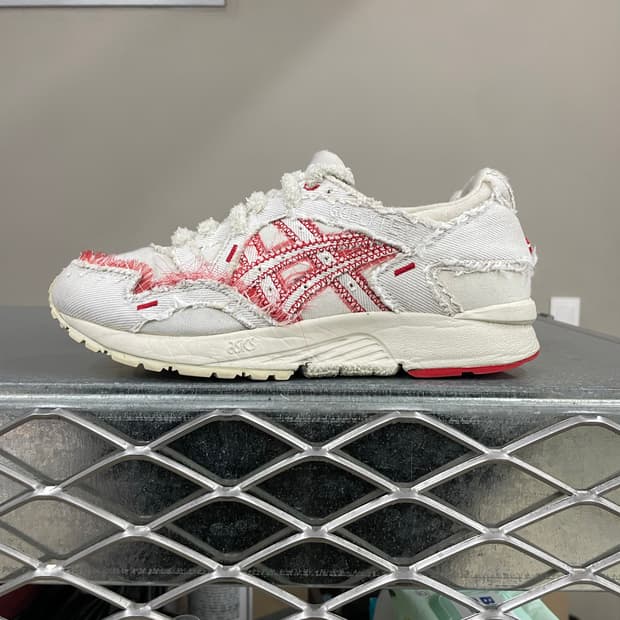 아식스 X 키르시 젤 라이트 5 파이어리 레드 235