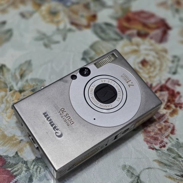 캐논 익서스 70 디카 실버