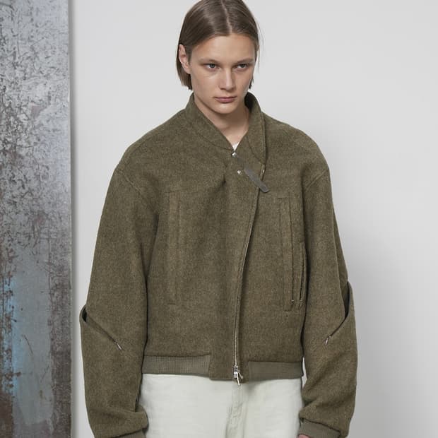 yiyae 오블리크 봄버 자켓 L