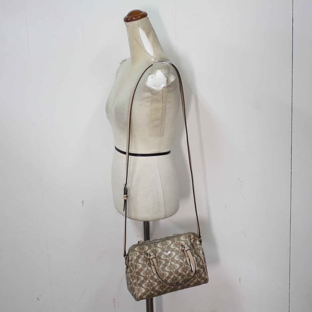 B-10638/코치 정품 여성용 시그네쳐 토드&크로스백