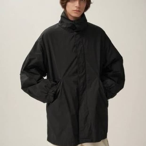 6 ) 에이톤 25aw 모즈 코트 블랙 aton mods 파카