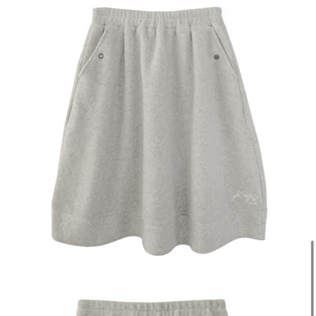 에옹쓰 마운틴 플리스 스커트